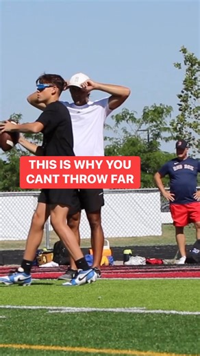 WHY YOU CANT THROW FAR | First Down Training