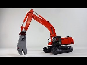 Hitachi zx870 Excavator 1/50 Scale Diecast Model by WSI