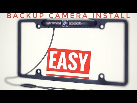 2012 DODGE CHARGER BACKUP CAMERA INSTALL (EASY)