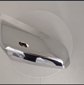 Exterior Mirror Cap Cover Fit for 2018-2023 Chevrolet Equinox, 2018-2023 GMC Terrain (Chrome)