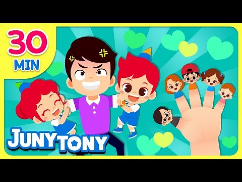 *NEW* Family Songs Compilation | 💪Daddy Is My Hero +30 minute | Family Songs for Kids | JunyTony