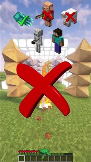 Better Mobs vs Size Spike Trap Challenge! #minecraft