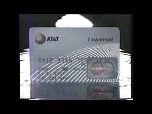 1990 AT&T Universal MasterCard "One World. One Card." TV Commercial