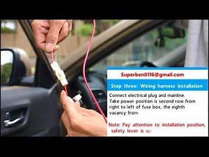 Aftermarket power liftgate installation