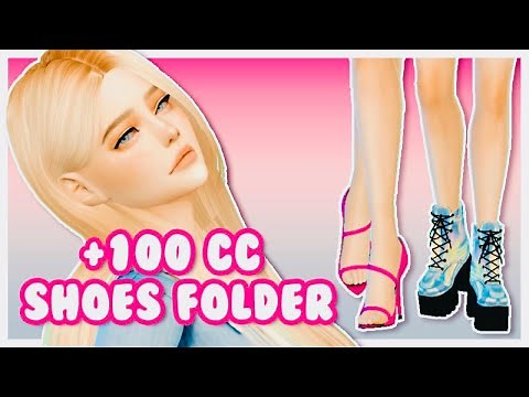 100+ ITEMS SHOES CC FOLDER 👠SIMS 4: MODS FREE DOWNLOAD