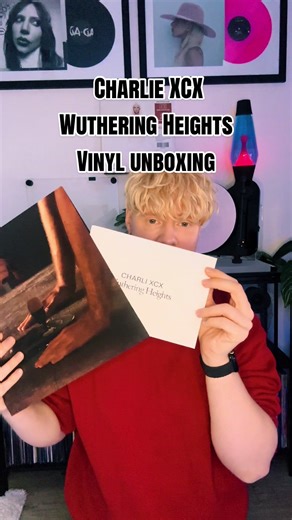 Unboxing Charli XCX's Dark Green Marble Vinyl Edition