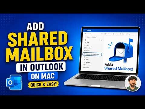 Mac Outlook Shared Mailbox Setup in Seconds