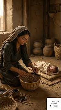Baby Moses in the Nile River | How God Saved Moses | Exodus 1–2 Bible Story (Animated)