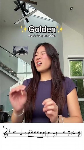golden but it's a mouth trumpet