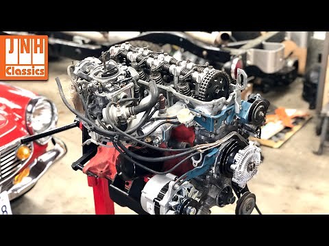 Datsun 720 (Episode 10) - Z24 Engine Assembly Part 2