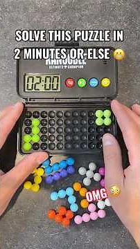 Solve This Surprisingly Tough Puzzle in 2 Minutes OR ELSE 😬