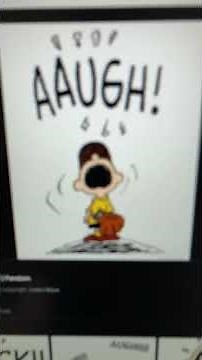 Everytime Charlie Brown Screams Aaugh