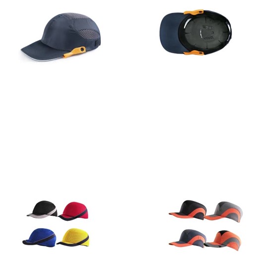 Custom Half Helmet Hard Hat Construction Safety Bump Cap with Removable ABS Interior Baseball Head Protection