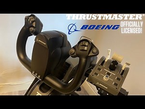 Unboxing the *NEW* Thrustmaster TCA Boeing Yoke & Throttle Quadrant + PRICE and PRE-ORDER!