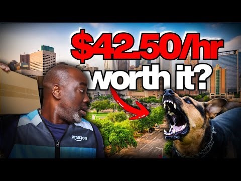 How I Finish Amazon Flex Blocks SO FAST (POV Meta Glasses) | Paid to Deliver