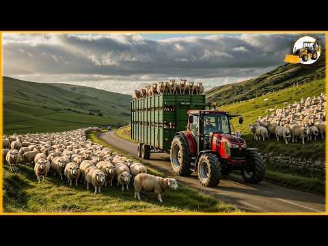 Modern Agriculture Giants: The Evolution of High-Volume Sheep Moving.
