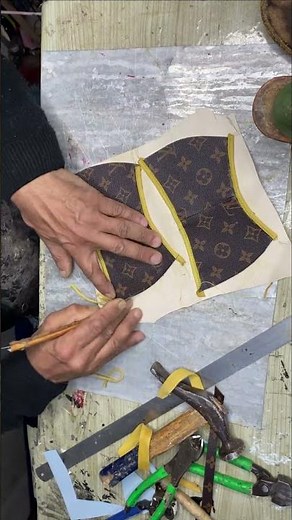 DIY louis vuitton Inspired Clogs: Full Restoration Guide