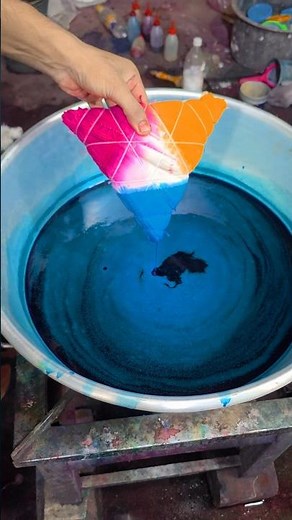 this is how you can make an tie-dye