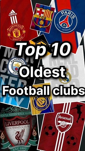 Top 10 Oldest Football Clubs in the World ⚽ | Oldest Clubs Ever Founded