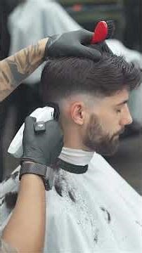 Mid Drop Fade Tutorial with Clippers & Lineup Technique #fade #barber #haircut