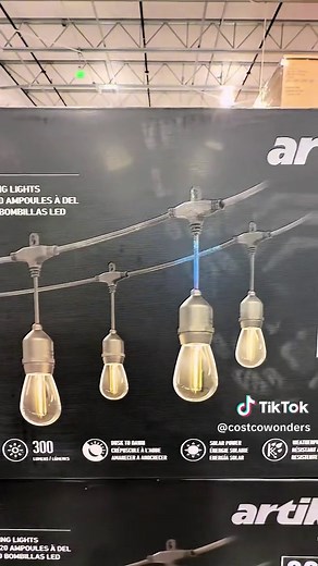 Artika Solar String Lights Sale at Costco