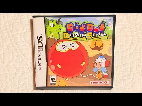 Opening to Dig Dug: Digging Strike 2005 Nintendo DS Game