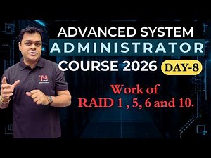 DAY 8 : How to Configure RAID 1 , RAID 5 , RAID 6 and RAID 10 | Become System Admin in 2026.