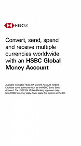Wherever you are, feel closer to home with an HSBC Global Money Account | HSBC