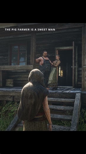 The pig farmer is a sweet person #rdr2 #fyp