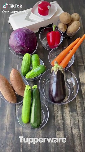 ¿Qué #corte es tu preferido? Con Mando Chef Tupperware logra hasta 9 cortes profesionales 🤓 #HazloFácilconTupperware