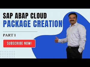 SAP ABAP Cloud Package Creation