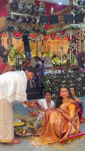 Glimpse of abhigna marriage #ytshorts #abhigna #marriage
