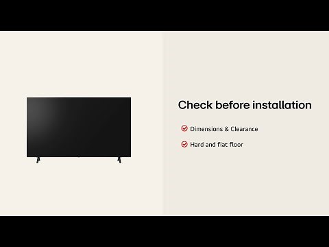 LG QNED TV : Installation Guide – QNED70 50, 55, 65​