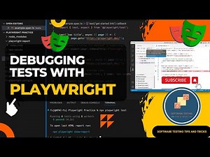 Playwright tutorials for beginners | Debug playwright scripts using VSCode