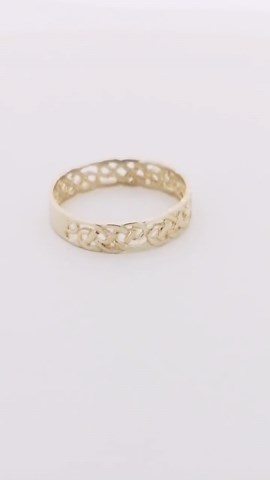 Solid 9ct Yellow Gold Irish Celtic Infinity Knot 5mm Band Ring, Braided Knots Infinite Love, British Hallmarked Ladies Mens Celtic Jewellery - Etsy UK
