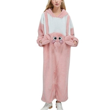 CAICJ98 Onesie Pajamas for Women Women's Pajamas Women's Winter Pajamas Can Be Worn Over Valentine's Day Pajamas Elephant Pajamas Jumpsuits for Women Casual Summer XL,Pink - Walmart.ca