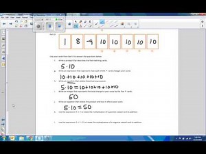 Math 7 Module 2 Lesson 10 Video