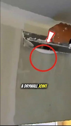 "Perfect Drywall Finishing Using a Joint Knife | Smooth Wall Mud Application Like a Pro!"