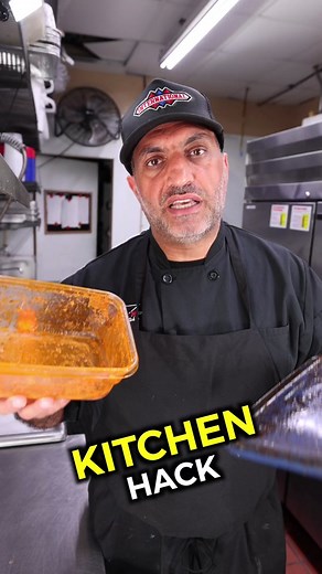 Here's how to get stains out of your Tupperware. 1. Put a little squirt of dish soap and water into the stained Tupperware. 2. Place a couple of folded pieces of paper towel in the water and soap, and finish off with another squirt of dish soap and water. 3. Put the lid on tightly and start shaking that bad boy. After a couple of minutes, you'll have beautiful, stain-free Tupperware. No need to buy expensive cleaners or scrubbers— using what you have will work just fine. - Chef Mike #Tupperware 