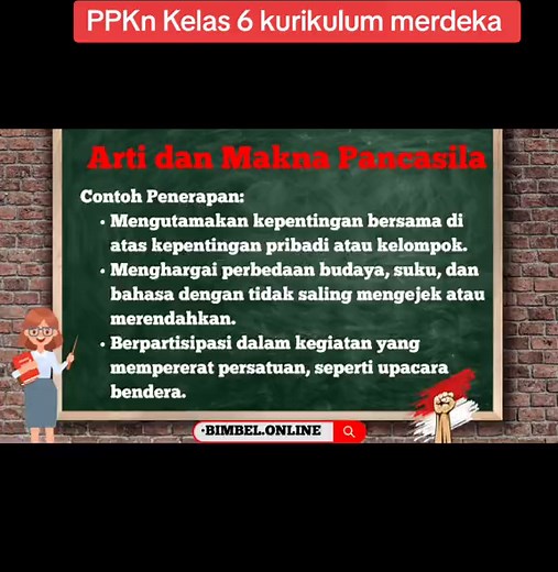 Modul Ajar PPKn Kelas 6 Kurikulum Merdeka