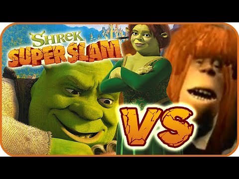 Shrek Super Slam Game Part 5 (Gamecube, PC, PS2, XBOX) Shrek & Fiona Ogre VS Quasimodo