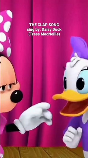 THE CLAP SONG | Daisy Duck (Tress MacNeille) from Minnie's Bow Toons: Camp Minnie #Disney