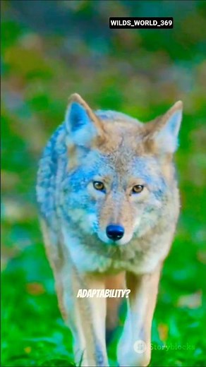 Coyote 🐺 | The Smart & Wild Hunter of North America! #wildlife #animals #shorts