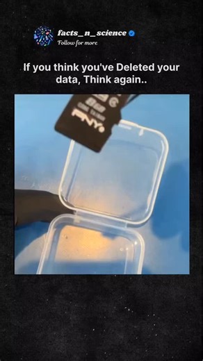 facts_n_science on Instagram: "Here a tech expert demonstrates how data can be recovered even from a completely dead SD card. When the SD card stopped working, instead of giving up, he carefully peeled off the plastic casing to expose the internal memory chip. Using precision tools, he soldered tiny wire connections directly onto the chip, effectively bypassing the damaged parts of the card. With the help of specialized hardware and recovery software, he was able to extract all the stored files 