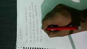 What constitutes the abiotic component of an ecosystem? How doe... | Filo