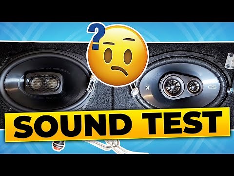 Sound Demo of Polk Audio DB692 DB 6x9 VS Kicker 43DSC69304 D-Series 6x9 let's see who sounds better!