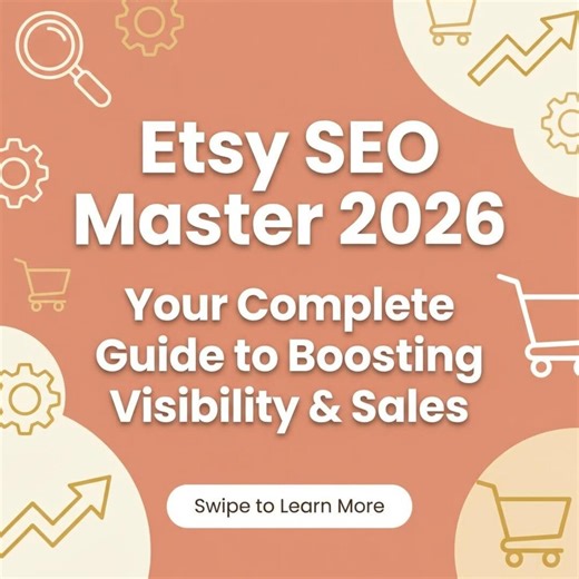 Etsy SEO Guide 2026, How to Rank on Etsy, Keywords and Tags Strategy, Etsy Algorithm Tips, Digital Download PDF - Etsy