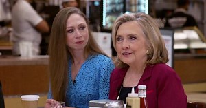 Hillary and Chelsea Clinton on "Gutsy" women
