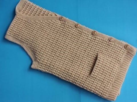 crochet cardigan for woman tutorial/crochet sweater for beginners/jacket with pockets(part-1)