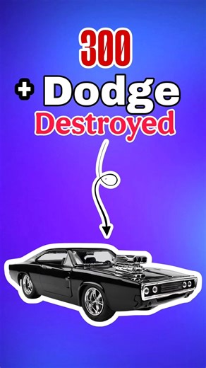 They destroyed 300+ dodge #shorts